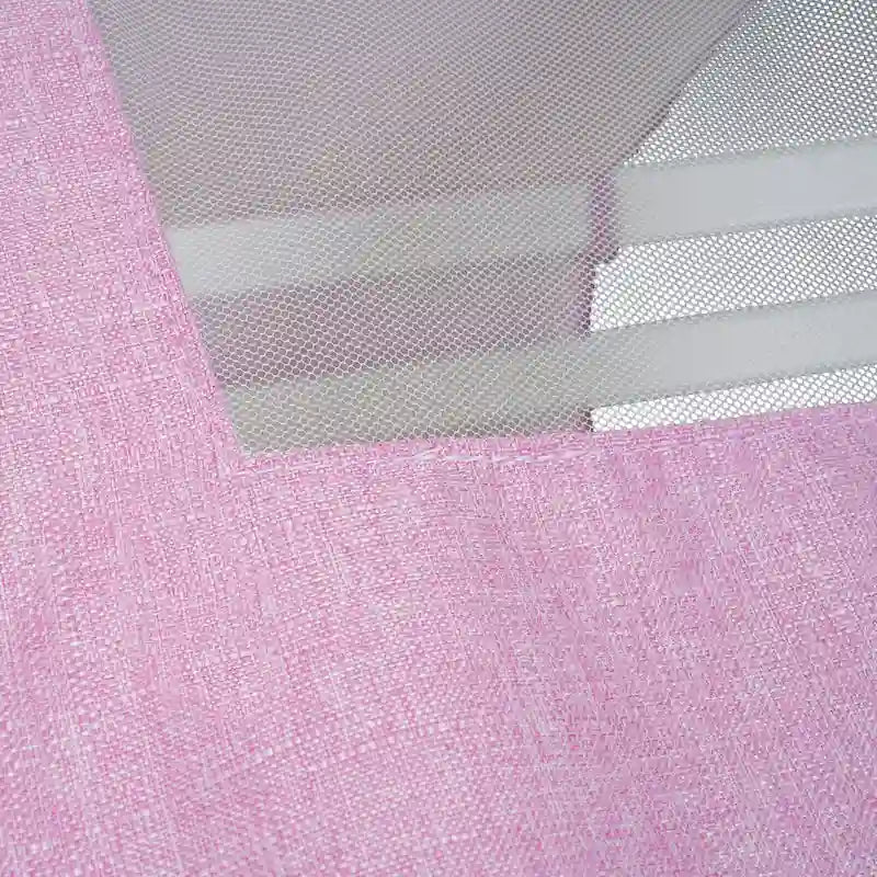 Letto a soppalco matrimoniale con tenda da gioco, design a casetta, scivolo e scala