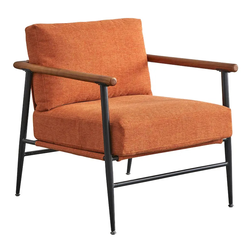 Poltrona d'Appoggio Mid-Century Moderna – Seduta Elegante per il Soggiorno
