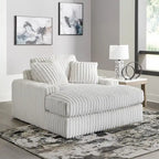 Chaise longue oversize – Grande chaise longue imbottita decorativa