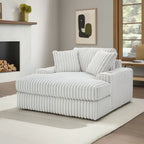 Chaise longue oversize – Grande chaise longue imbottita decorativa