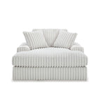 Chaise longue oversize – Grande chaise longue imbottita decorativa