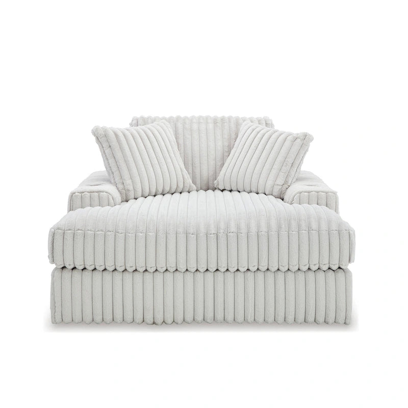 Chaise longue oversize – Grande chaise longue imbottita decorativa