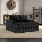 Chaise longue oversize – Grande chaise longue imbottita decorativa