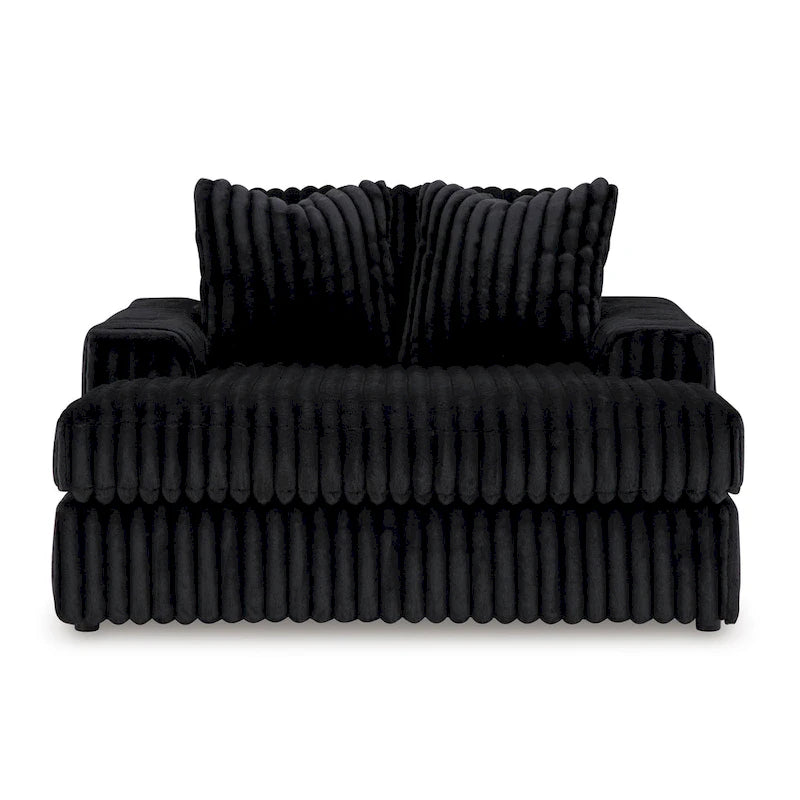 Chaise longue oversize – Grande chaise longue imbottita decorativa