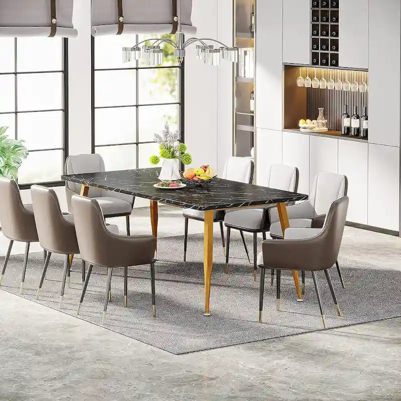 Grande Tavolo Rettangolare da Pranzo per 6–8 – Cucina e Sala da Pranzo Moderne
