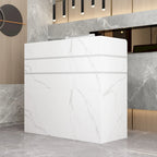 47.2" Bancone reception con cassetti richiudibili