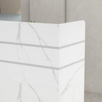 47.2" Bancone reception con cassetti richiudibili