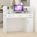 47.2" Bancone reception con cassetti richiudibili