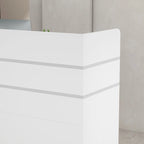 47.2" Bancone reception con cassetti richiudibili