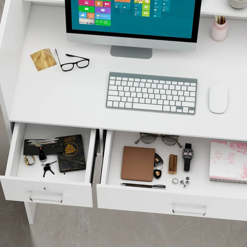 47.2" Bancone reception con cassetti richiudibili