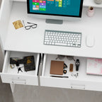 47.2" Bancone reception con cassetti richiudibili