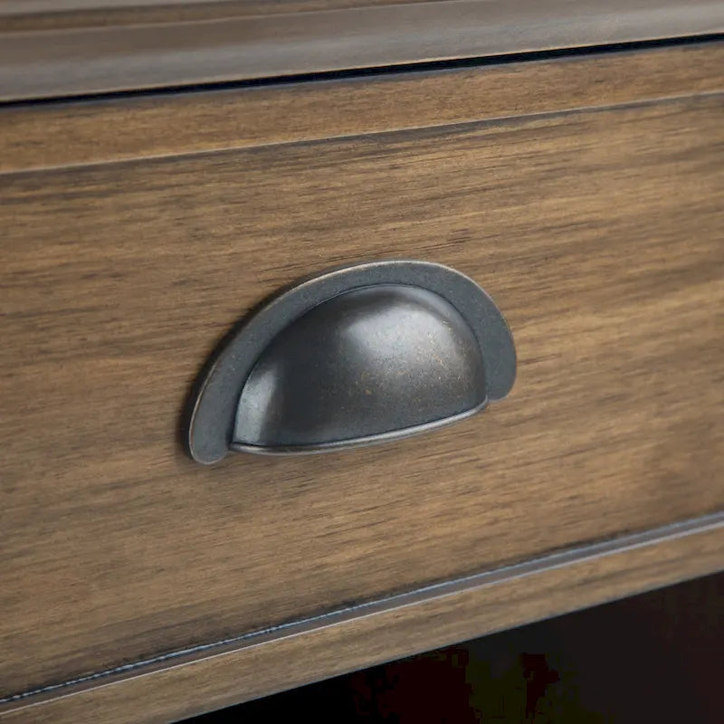 Comodino stile Normandia – Tavolino classico in legno per camera da letto