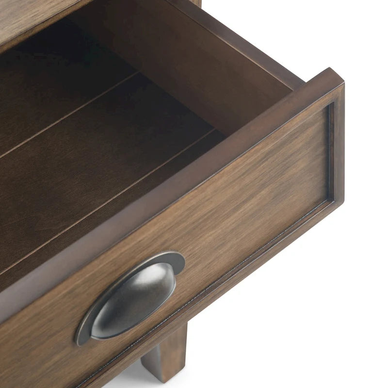 Comodino stile Normandia – Tavolino classico in legno per camera da letto