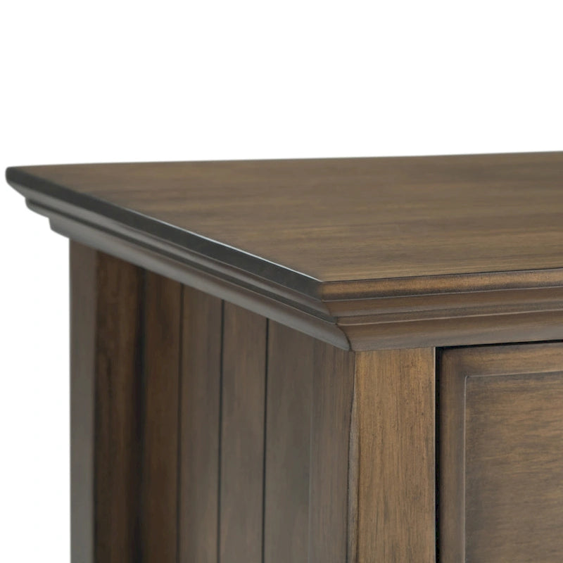 Comodino stile Normandia – Tavolino classico in legno per camera da letto