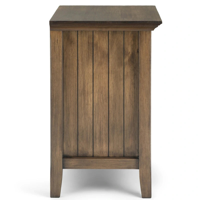 Comodino stile Normandia – Tavolino classico in legno per camera da letto