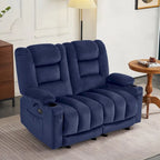 Divanetto Reclinabile Elettrico – Doppio Recliner con USB e Portabicchieri