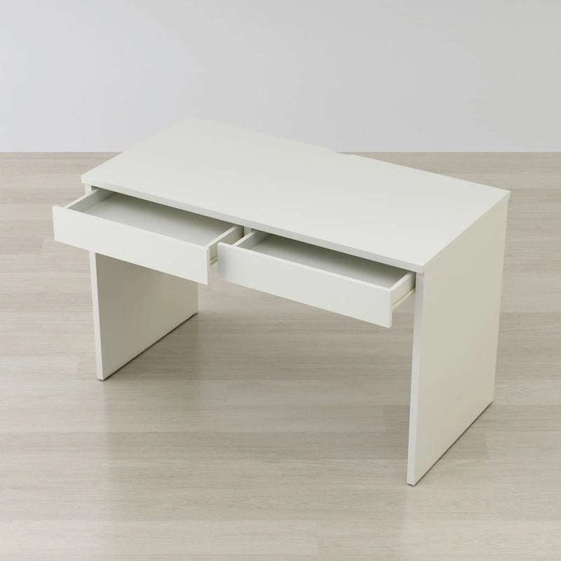 Scrivania da Lavoro Contemporanea da 47" con 2 Cassetti – Ufficio Casa & Toeletta