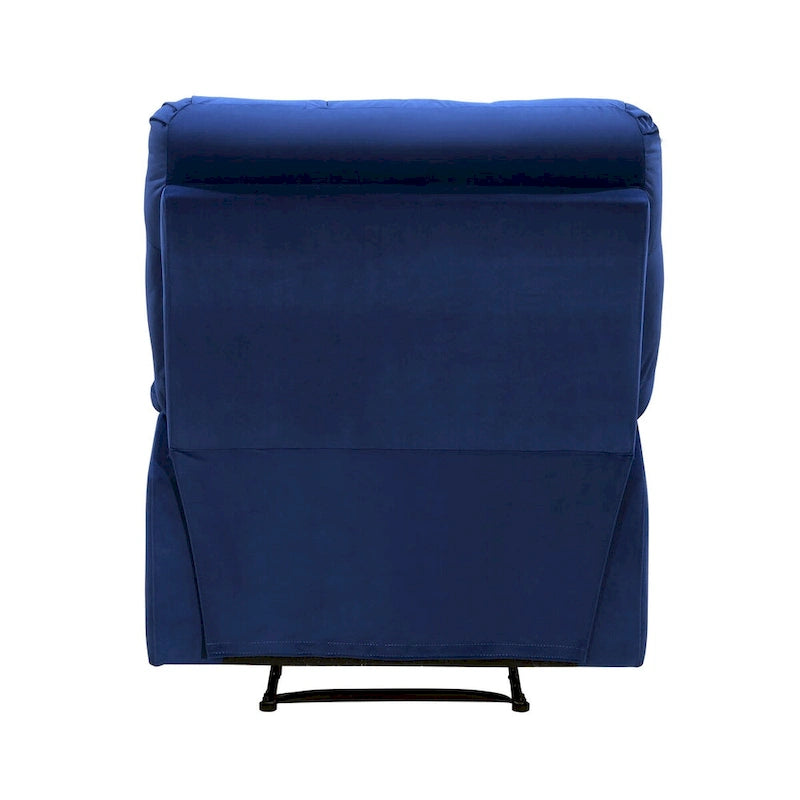 Poltrona reclinabile manuale da 91 cm – Poltrona imbottita con poggiapiedi