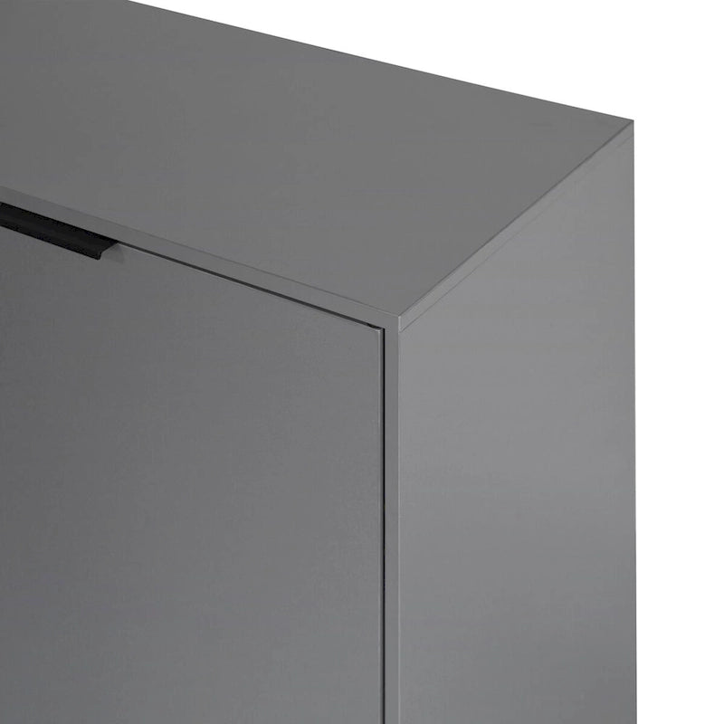 Madia da Credenza con Ante e Cassetti, Mobile da Buffet per Caffè in Legno, 3 Cassetti e 2 Ante, Mobile Contenitore